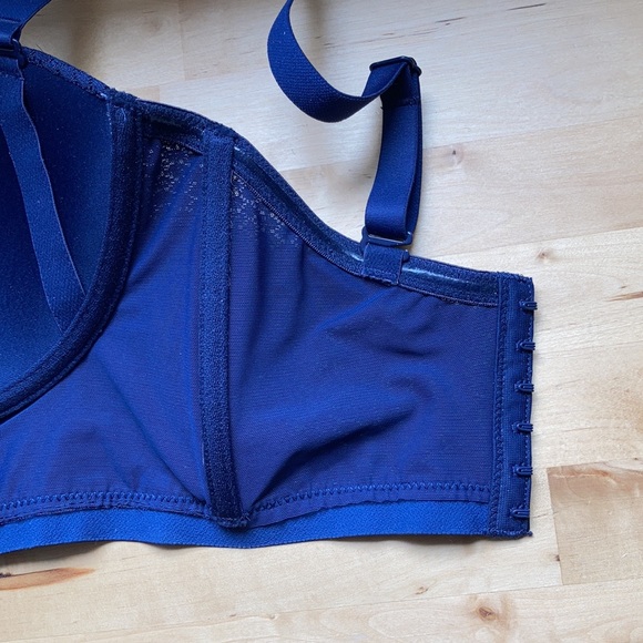 Aerie navy blue lightly lined Audrey bra 32DD - Picture 9 of 14